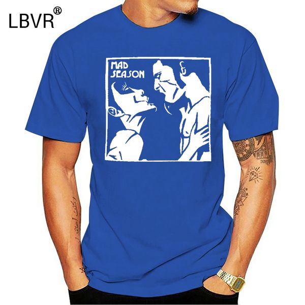 

mad season t shirtt shirt screen print short sleeve black shirt men t shirt