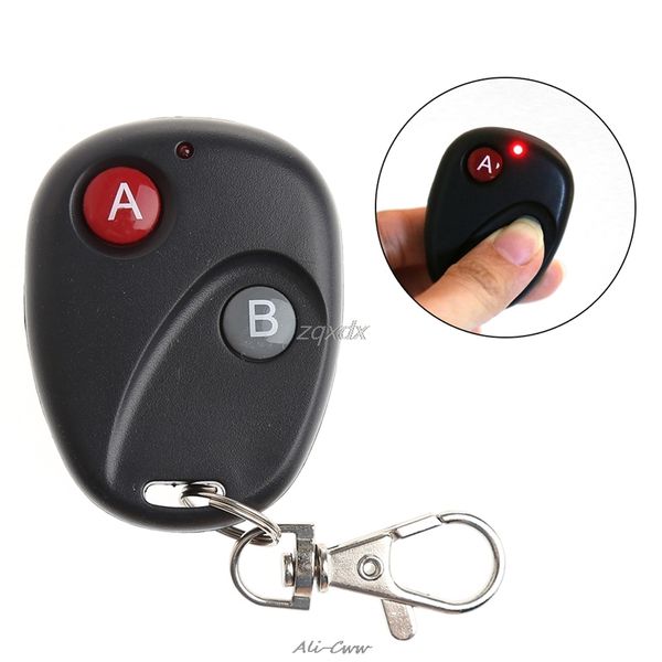 

315/433mhz 2-button rf wireless remote control transmitter garage door dc12v
