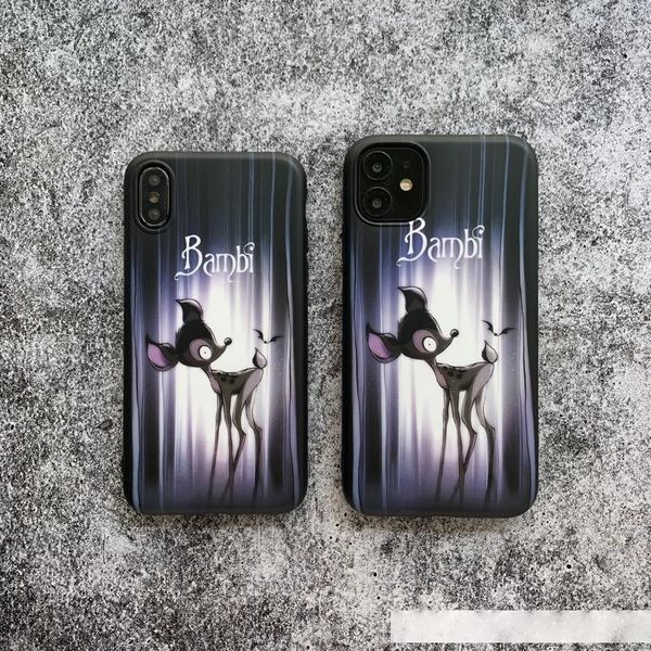 

dark bambi iphonexs max phone case apple 11pro ruan tao cool xr trendy female for 7/8plus