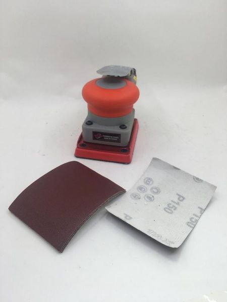 

pneumatic sander air sander polisher rectangular putty 3 inch 75*100mm 20331 5pcs