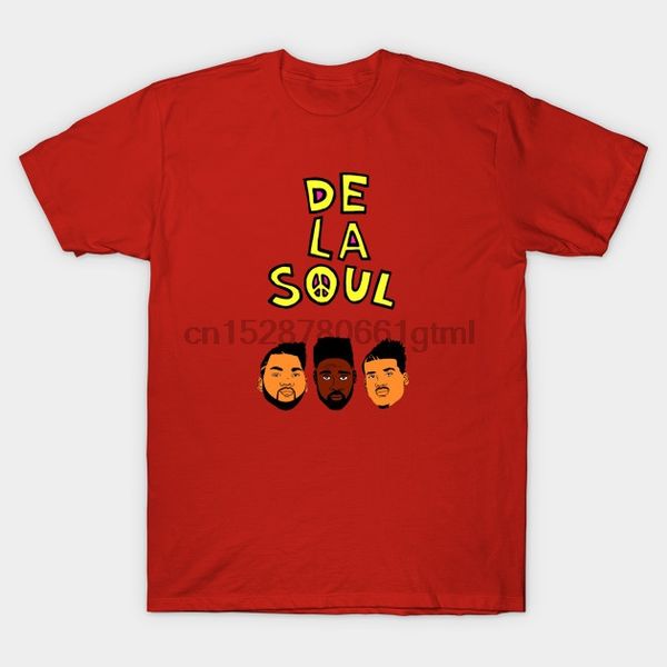 

men short sleeve tshirt de la soul de la soul t shirt women t-shirt