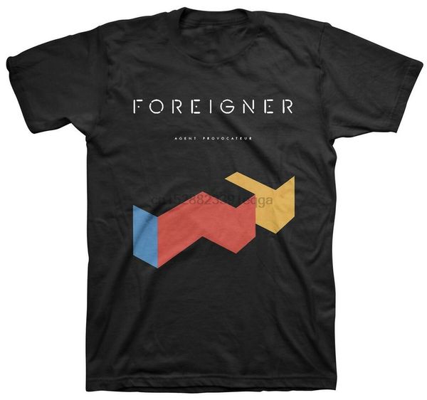 

foreigner agent provocateur t-shirt new cotton birthday gift tee shirt