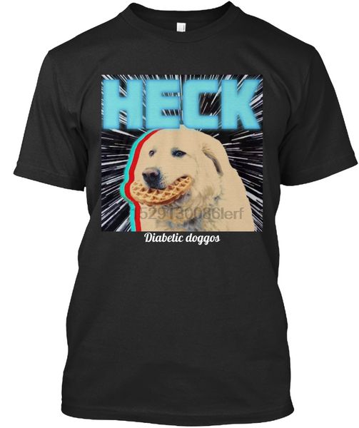 

diabetic doggos heck premium tee t shirt