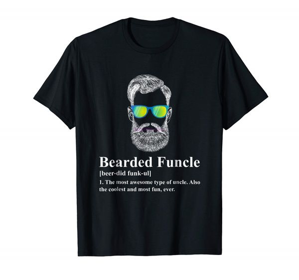 

brand men shirt cool funny bearded funcle shirt for men(1