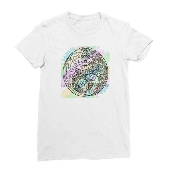 

cuddle cats pastel classic womens t-shirt men t shirt