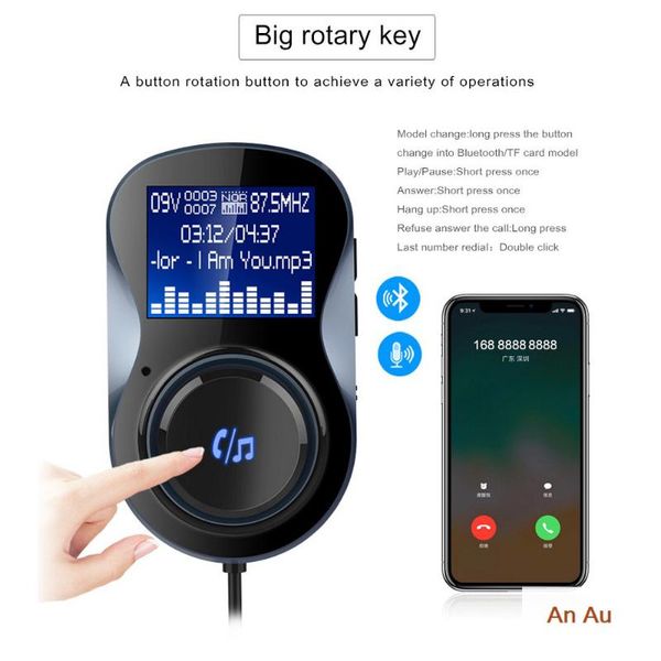 

автомобильный bluetooth комплект автомобильного прикуривателя bluetooth mp3-плеер bc30 электронный mp3-плеер