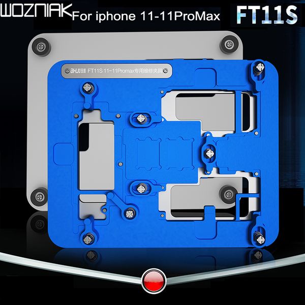 

jc aixun ft11s phone repair fixture motherboard repair jig for 11 11pro 11promax cpu nand chips reballing fixture