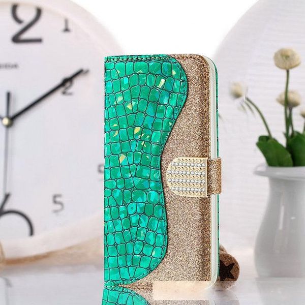 

bling rhinestone glitter flip for iphone 11 pro max case coque iphone 11 case wallet etui for iphone xs max xr x 5 6 6s 7 8 plus