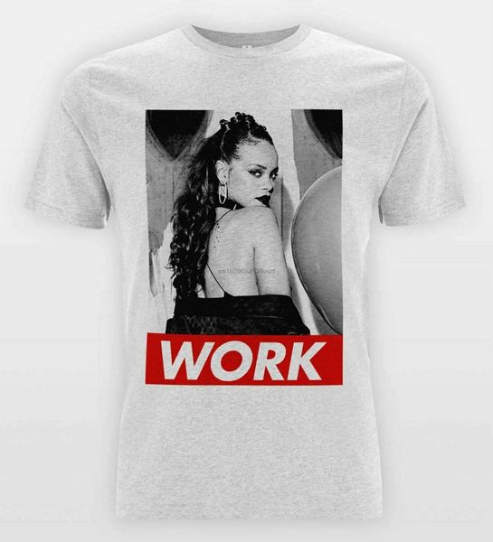 

work rihanna t-shirt anti music fresh riri tour pop tee