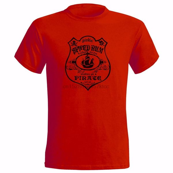 

spiced ром funny label mens футболка шутка пьющий подарок ​​настоящее пиратский fancy dress футболочку бесплатная доставка свет