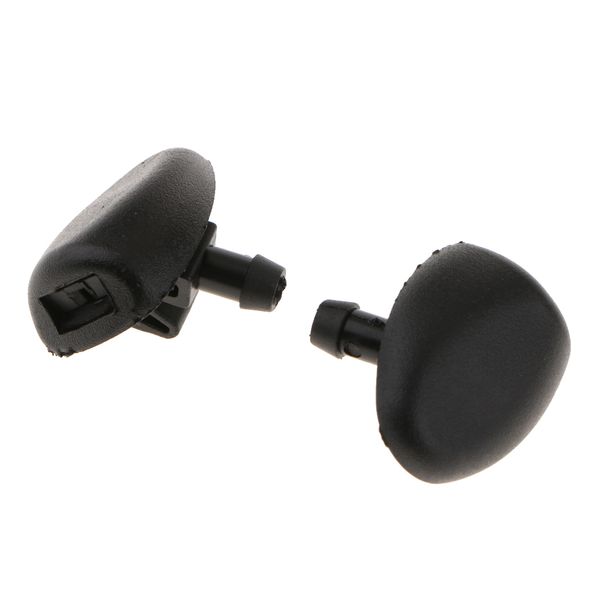 

set 2 car front windscreen spray washer jets nozzle for peugeot 206 407