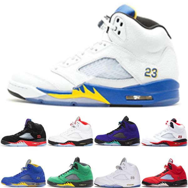 

sale mens 5 5s basketball shoes laney 2013 red suede space jam throphy room 3 what the white cement sneakers