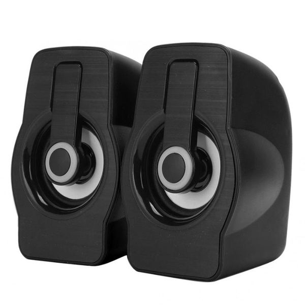 

mini usb led speaker portable 3-inch loudspeaker music player for desklaptop