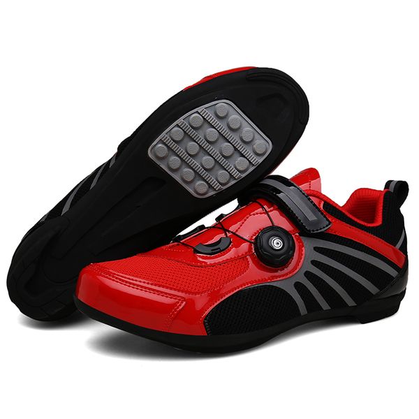 

cycling footwear professional shoes mtb road bike sneakers men women mountain nonslip ultralight athletic bicycle unisex, Black