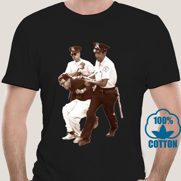 

3880a new bernie sanders arrested mens clothing t-shirt size s-2xl