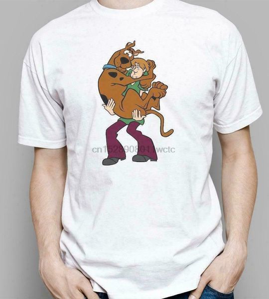 

scooby doo shaggy funny ностальгических рубашки черный shirt сша размер s-xxxl zm1