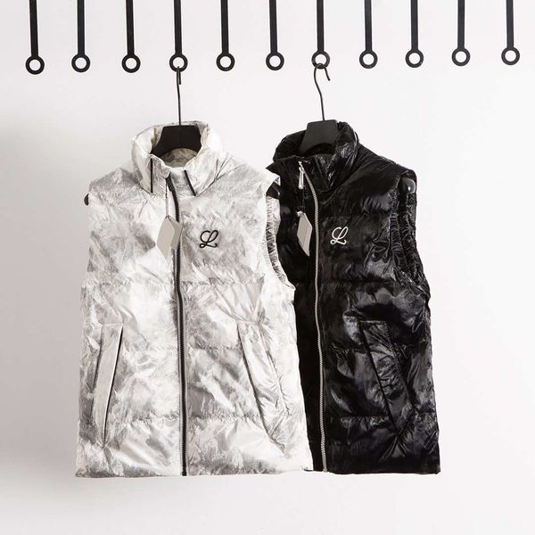 

fashion mens womens vest jacket new winter men sleeveless vest coats casual down jackets quality mens clothing, Black;white
