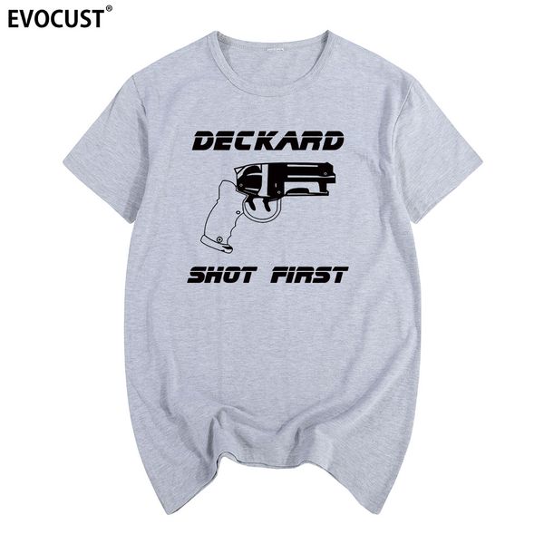 

blade runner deckard sfirst t-shirt cotton men t shirt new women tee funny fashion fitness retro vintage classic movie film