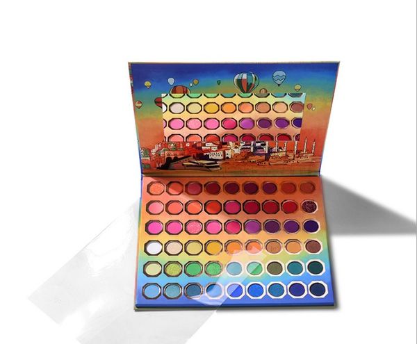 

wholesale make-up 54 color joy city eye shadow pearl matte light easy to color not fly powder eye shadow cross-border color makeup