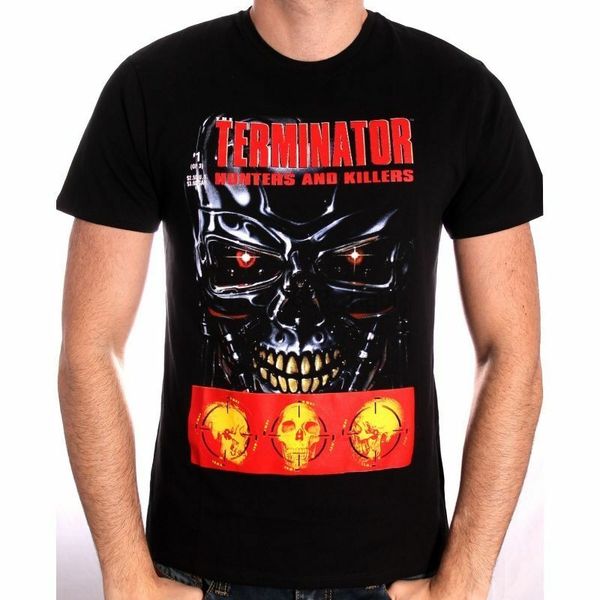 

terminator hunters and killers #1 comic cover black t-shirt (new