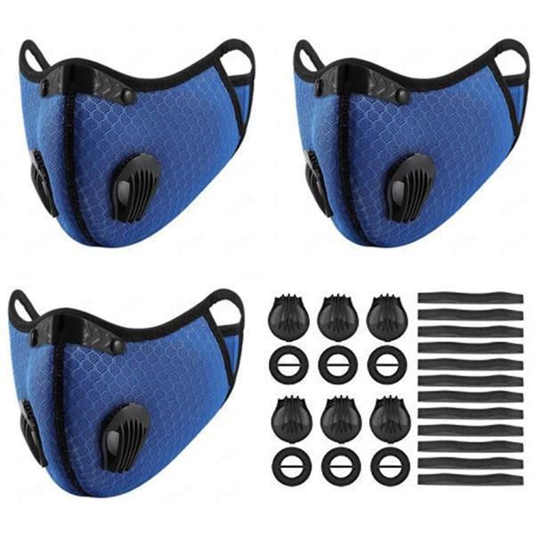 

training djustable cycling mask face sport pm2.5 anti-pollution running mask activated carbon filter was1