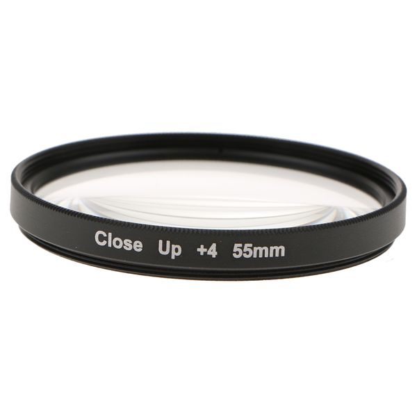 

55mm +4 circular close up macro effect filter for 50mm 85mm camera lens