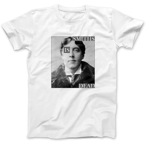 

smiths is dead oscar wilde футболка 100% хлопок премиум хлопок футболка мода футболка