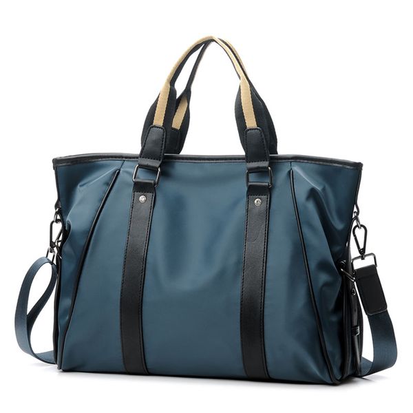 

waterproof man business bag tote briefcases nylon bag men briefcase office lapnotebook computer shoulder bags for work