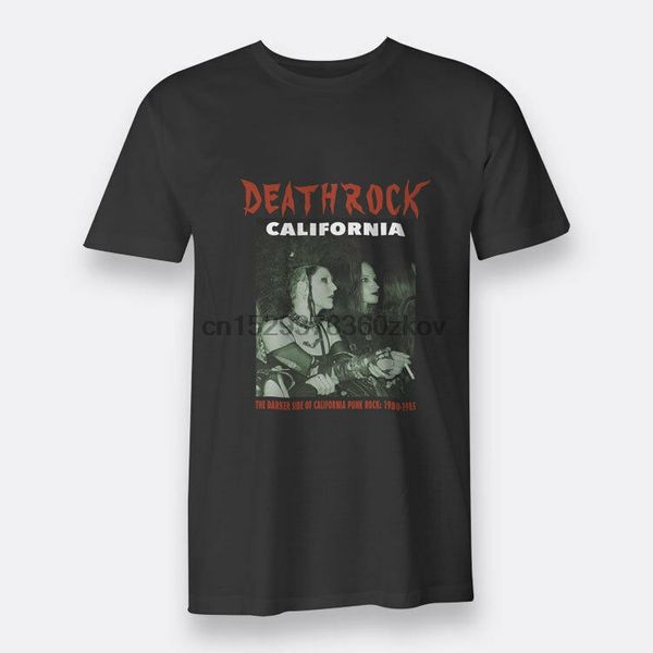 

deathrock тёмную сторону калифорнии punk rock тис черный s-3xl мужские футболки