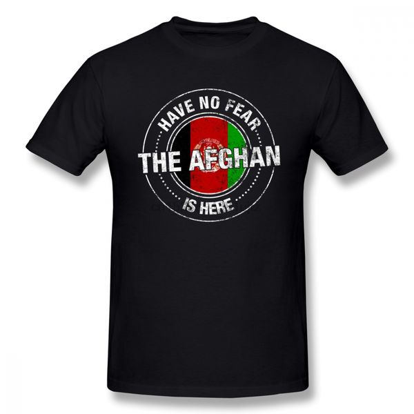 

have no fear the afghan is here t shirt short sleeve custom clothes summer car-styling plus size o-neck cotton funny t-shirts