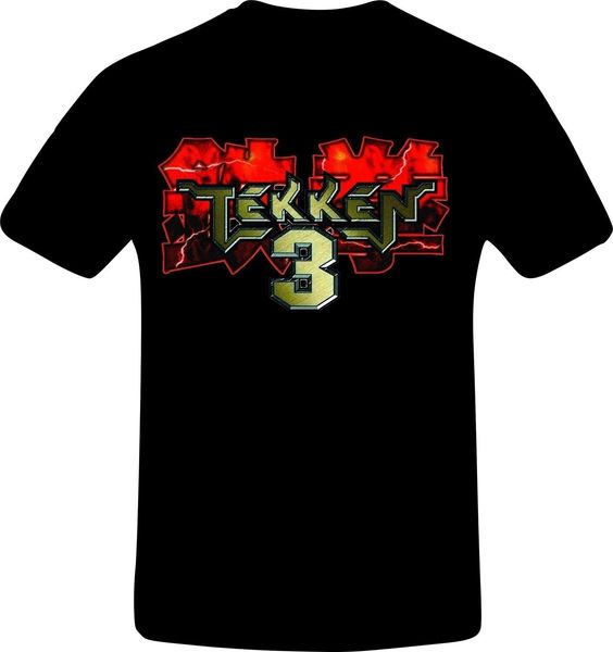 

tekken 3 лучшее качество costum tshirt