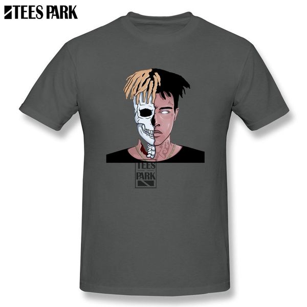 

xxxtentacion merch cotton t shirts men crew neck short sleeve rapper hip hop tee shirt plus size teenage stunning offensive