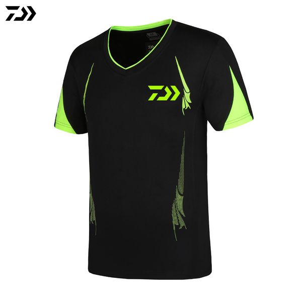 

2020 new summer clothes men quick drying fishing clothing t shirt short sleeve sunscreen anti-uv breathable fishing shirt, Gray;blue