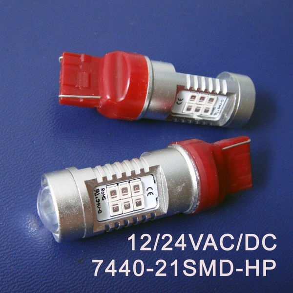 

12/24v 10w t20 7440 drl car led rear fog lamp,w21w reverse light,auto turn signal,tail bulb,100pc/lot