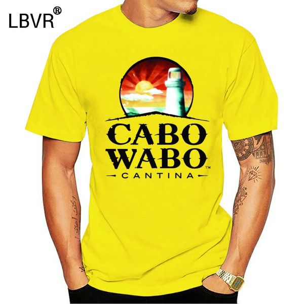 

quliuwuda connor men cabo wabo logo casual style tennis white t-shirt short sleeve mens short sleeve tees