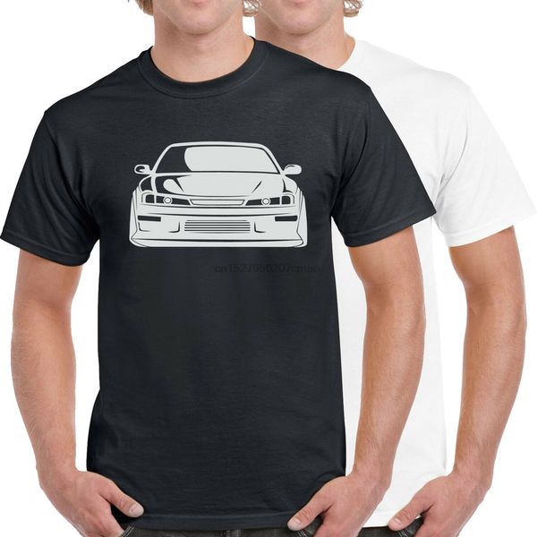 

nissan 200sx silvia s14a 100% хлопок футболка
