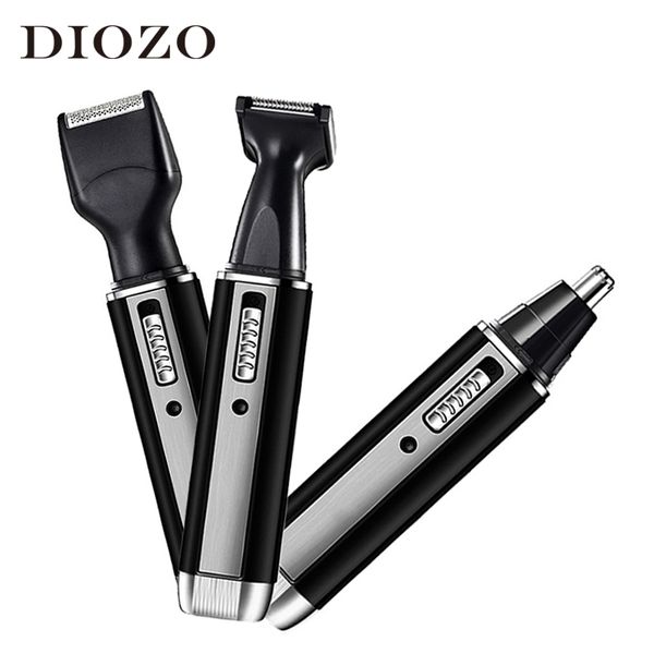 

portable electric nose ear hair trimmer 4 in 1 rechargeable beard trimmer washable