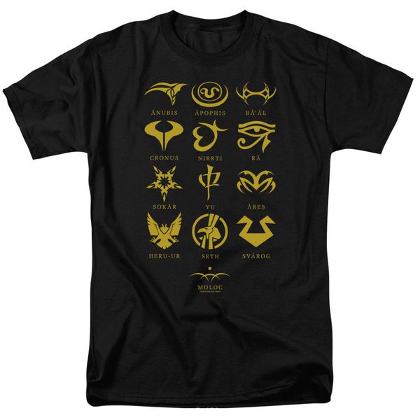 

stargate sg-1 show goa'uld licensed t-shirt all sizes adults casual tee shirt