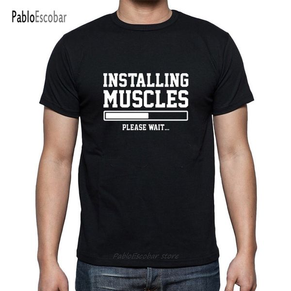 

shubuzhi new summer style installing muscles funny printed mens liftbro workout slogan birthday tshirt tee shirt xs-2xl