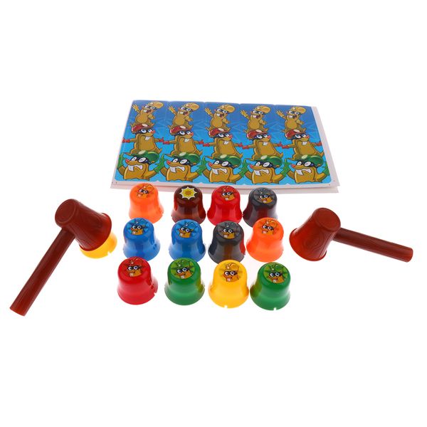 

kids hammering mole stack cups board game for kids intelligence toy birthday gift