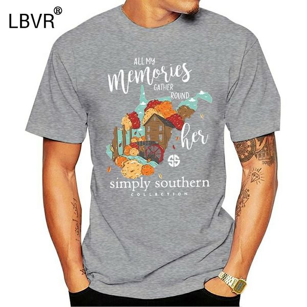 

all my memories gather round her simply southern collection t-shirt tee shirt