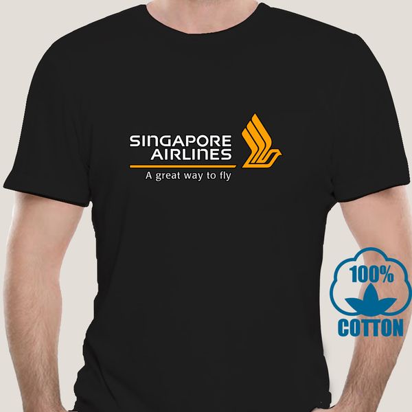 

3831a singapore airlines sg airways t-shirt cotton 100% 2019 tee