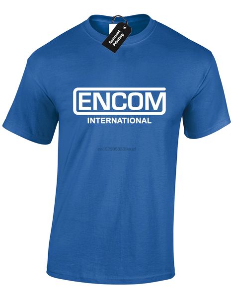 

encom mens t shirt tron retro cool design 80's gift present idea funny new
