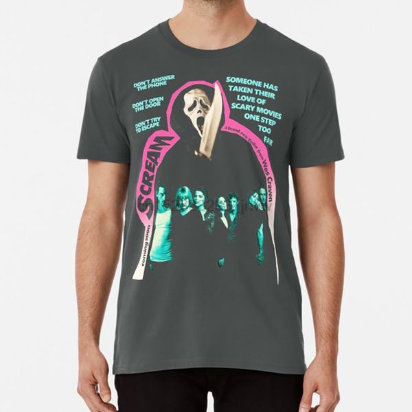 

scream t shirt scream drew barrymore wes craven horror thriller movie