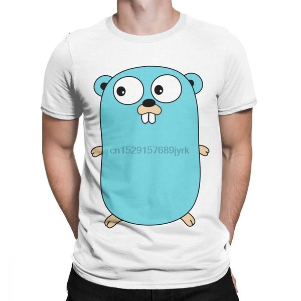 

men golang t-shirts gopher in go we trust programmer programming clothing coder coding developer funny t shirt vintage tees