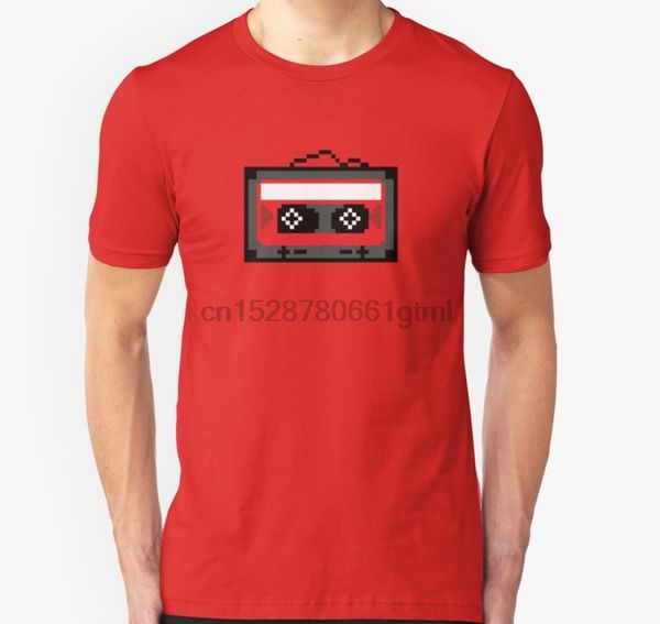 

men short sleeve tshirt 8 bit cassette tape t shirt women t-shirt