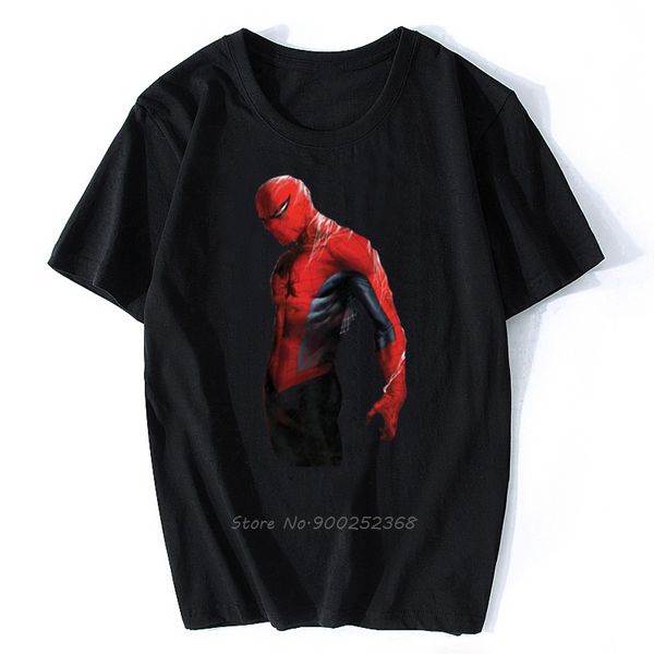 

spider man t-shirt spider man far form home men's tshirt short sleeve loose fit t shirt funny tees harajuku streetwear