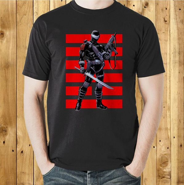 

snake eyes g.i. gi joe ninja comic cartoon tee new designÂ men short sleeve cotton fitness t-shirts distressed t-shirt