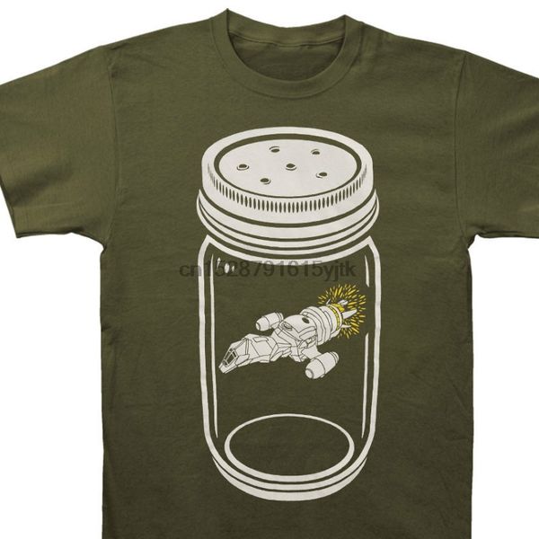 

мужчины смешной t shirt женщины прохладный tshirt firefly serenity in jar t shirt