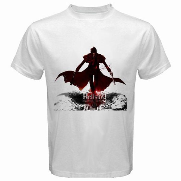 

new hellsing *alucard anime manga vampire men's white t-shirt size s to 3xl 2018 new short sleeve men t shirt